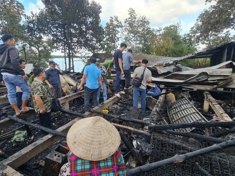 Hỏa hoạn bất ngờ, người đàn ông bị tai biến tử vong trong đám cháy