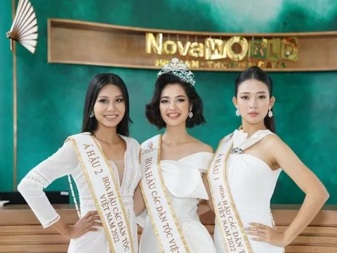 NovaWorld Ho Tram có sức hút đặc biệt với top 3 Hoa hậu các Dân tộc