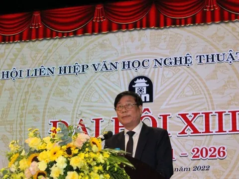 NSND Trần Quốc Chiêm tái đắc cử Chủ tịch Hội Liên hiệp VHNT Hà Nội