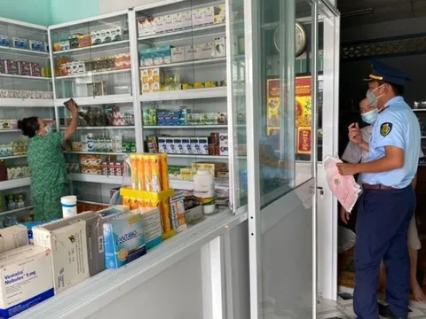 Long An: 20 cơ sở kinh doanh thuốc tân dược bị xử phạt 150 triệu đồng