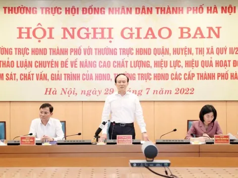 Hà Nội nâng cao chất lượng, hiệu quả hoạt động của HĐND các cấp