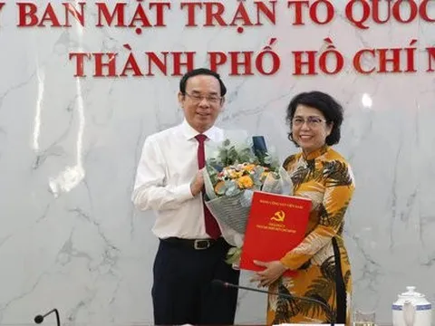 Bà Tô Thị Bích Châu làm Bí thư Quận ủy quận 1 - TP HCM