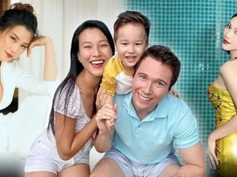 Á hậu Hoàng Oanh lần đầu nói rõ lý do chia tay chồng Tây đẹp trai