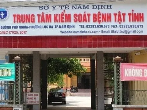 Khởi tố 3 nhân viên khoa xét nghiệm thuộc CDC Nam Định