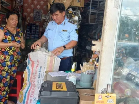 Tây Ninh: Thu giữ nhiều lô hàng hóa không rõ nguồn gốc xuất xứ