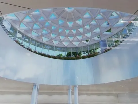 Diện mạo mới nhất của nhà ga ngầm trung tâm Bến Thành và Ba Son của tuyến Metro TP.HCM