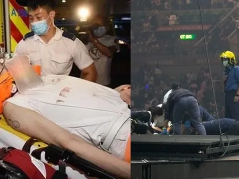 Tình tiết mới trong vụ rơi đèn 600 kg ngay trên sân khấu khiến một vũ công bị liệt
