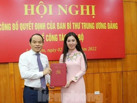 Công bố quyết định của Ban Bí thư về công tác cán bộ ở Lạng Sơn