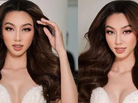 Nhan sắc "thăng hạng" đầy quyến rũ của Hoa hậu Thùy Tiên sau chuyến công tác châu Âu