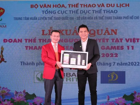 Đoàn vận động viên NKT Việt Nam xuất quân tham gia Para Asean Games 11