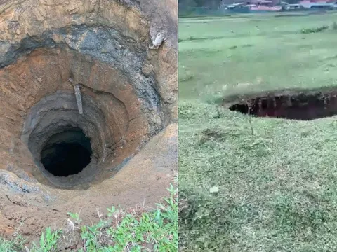 Vụ xuất hiện loạt hố tử thần ở Nghệ An: Huyện không chấp nhận kết quả khảo sát của Liên đoàn Địa chất Bắc Trung Bộ