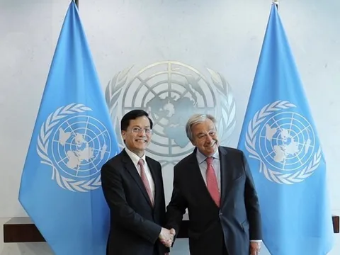Tổng Thư ký Liên Hợp Quốc đánh giá cao đóng góp của Việt Nam