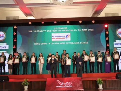 PJICO nằm trong Top 10 Công ty bảo hiểm phi nhân thọ uy tín