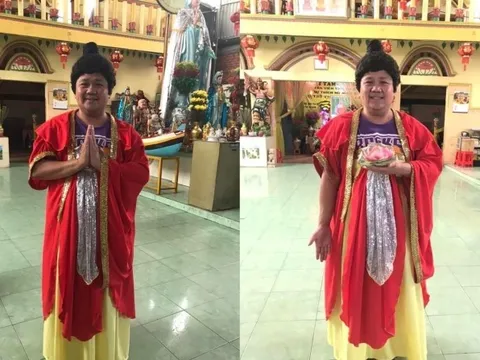 Minh Béo lại khiến dân mạng giận dữ khi khoe được đóng vai Đức Phật