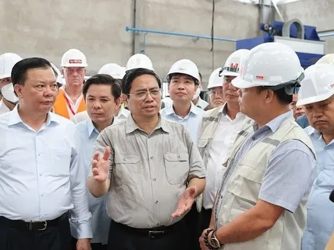 Thị sát thực tế, Thủ tướng "chốt" tiến độ đường sắt Nhổn - Ga Hà Nội