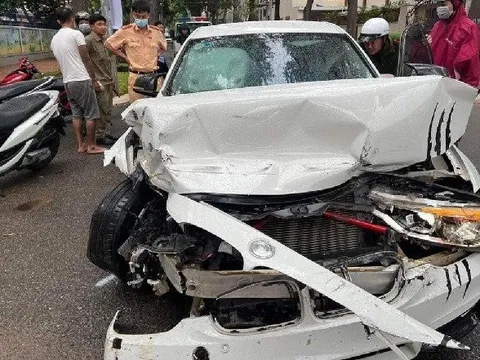 Vũng Tàu: Điều tra vụ nam thanh niên không giấy phép lái xe gây va chạm liên hoàn