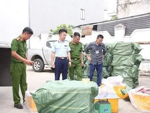 Thanh Hóa: Thu giữ 1,2 tấn "mồi nhậu" không rõ nguồn gốc