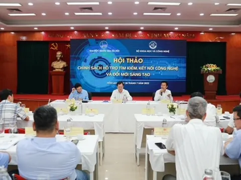 Xây dựng chính sách hỗ trợ tìm kiếm, kết nối công nghệ và đổi mới sáng tạo