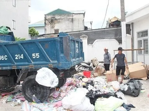 Thanh Hóa: Tiêu hủy 9 xe mô tô và nhiều mặt hàng vi phạm