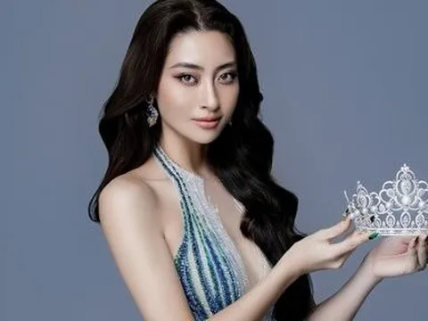 Miss World Vietnam 2022: Hoa hậu Lương Thùy Linh diện váy thác nước Cao Bằng