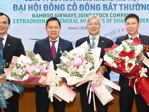 Bamboo Airways đại hội cổ đông bất thường, có tân Chủ tịch Hội đồng quản trị