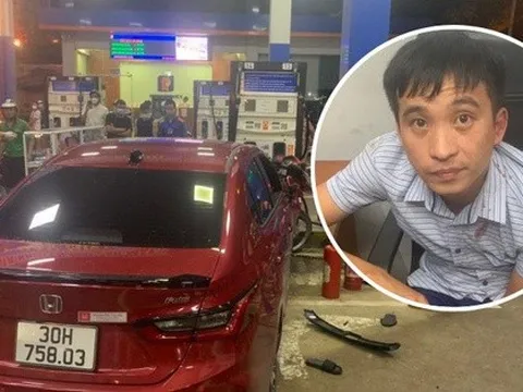Khởi tố vụ án, tạm giữ hình sự tài xế say xỉn "đại náo" cây xăng đường Láng