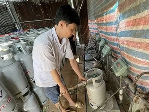 Đồng Nai: Đột kích cơ sở sang chiết gas trái phép