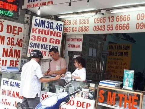 Rà soát thông tin người dùng với cơ sở dữ liệu dân cư để loại bỏ sim rác
