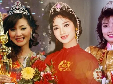 Những nàng Hậu của Việt Nam đã đăng quang hàng chục năm nhưng chưa có người kế vị