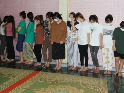 Triệt phá đường dây mại dâm lớn ở Lào Cai