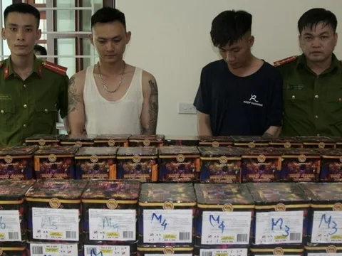 Nghệ An: Phá đường dây mua bán pháo nổ với số lượng lớn từ nước ngoài về Việt Nam