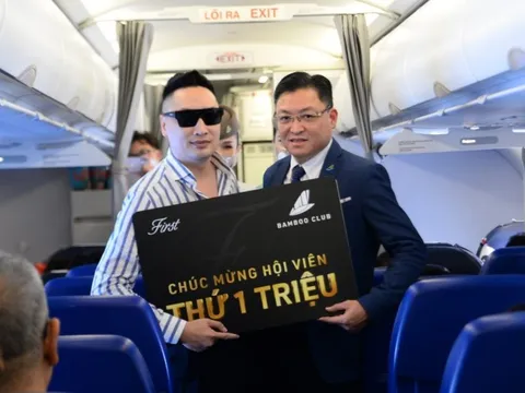 Bamboo Airways đón hội viên thân thiết Bamboo Club thứ 1 triệu
