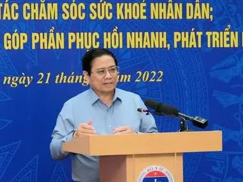Thủ tướng Phạm Minh Chính: Sớm hoàn thành việc tính đúng, tính đủ giá dịch vụ y tế