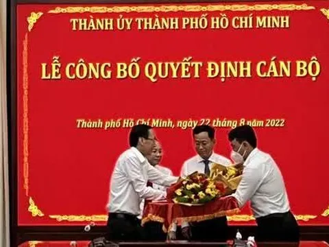 Ông Trần Quốc Trung giữ chức Phó Trưởng Ban Nội chính Thành ủy TP HCM