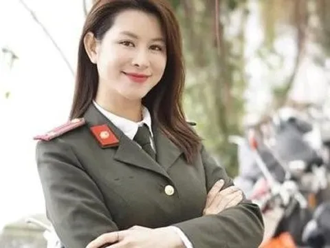 Diễn viên Huyền Trang: "Tôi tự hào là người chiến sĩ Công an nhân dân"