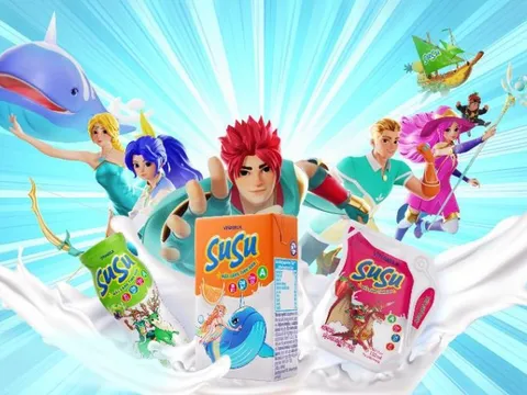 Khán giả nhí yêu thích pha "nạp năng lượng" của đội vệ binh SuSu