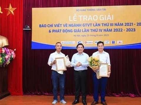 25 tác phẩm báo chí đoạt Giải Báo chí viết về ngành GTVT lần thứ III