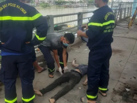 Tp.HCM: Công an điều tra vụ người đàn ông rơi xuống sông thiệt mạng