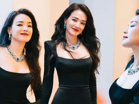 Sắc vóc gợi cảm khó tin của ''nữ hoàng cảnh nóng'' Thư Kỳ ở tuổi 46