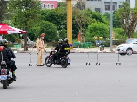 Nghệ An "hoả tốc" cấm đường phục vụ diễn tập thực binh