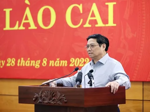 "Lấy sông Hồng làm trục dọc phát triển của tỉnh Lào Cai và cả vùng"