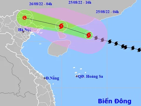 Bão số 3 gây mưa to đến rất to ở khu vực Bắc Bộ