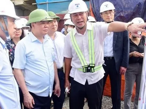 Lãnh đạo Hà Nội kiểm tra thực tế 5 dự án, công trình quan trọng