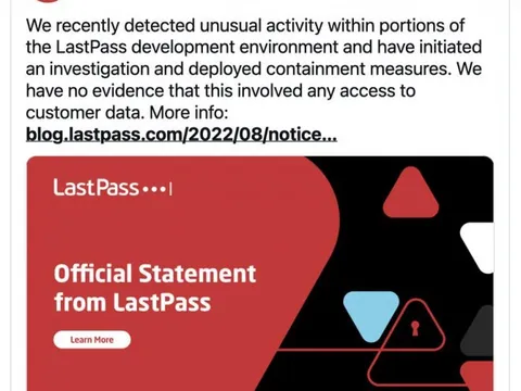 App lưu trữ mật khẩu phổ biến nhất bị tin tặc tấn công