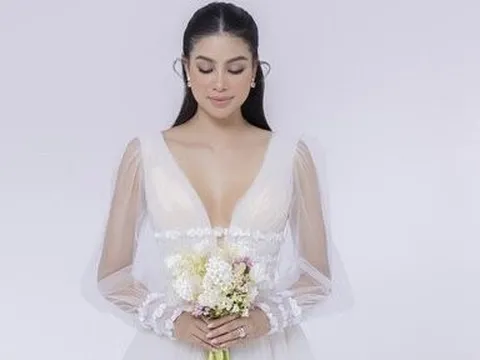 Hoa hậu Phạm Hương liên tiếp nhá hàng 6 bộ váy cưới