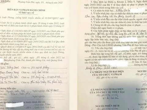 Móng Cái lên tiếng vụ lập biên bản phụ huynh vì không cho con tiêm vắc-xin Covid-19