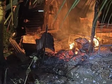 Vĩnh Long: Điều tra vụ cháy căn nhà tạm làm một người tử vong
