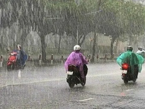 Cảnh báo mưa lớn kéo dài tại miền Bắc