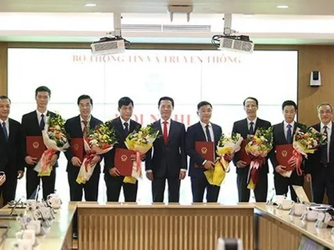 Bộ Thông tin và Truyền thông bổ nhiệm lãnh đạo nhiều đơn vị