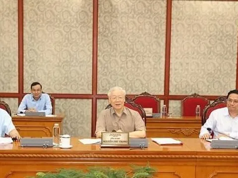 Bộ Chính trị thống nhất thông qua một số Đề án trình Hội nghị Trung ương 6